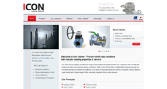 Desktop Screenshot of icon-valves.com.au